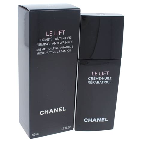 chanel le lift firming anti wrinkle restorative cream oil|LE LIFT RESTORATIVE CREAM.